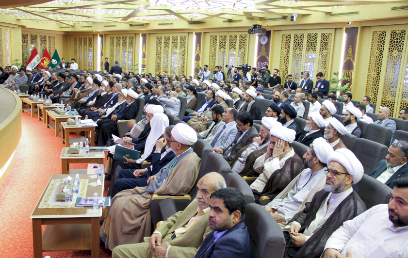ضمن فعاليات أسبوع الإمامة الدولي الأول.. قسم المعارف يرعى مؤتمرًا علميًا