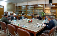 وفد المركز يشارك في تحضيرات المؤتمر العلميَّ الدولي الثالث عن السيِّدة الزهراء (عليها السلام)