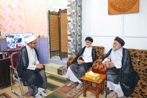   وفد من فضلاء الحوزة في ضيافة مركز تراث الحلة