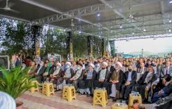 مزارُ السَّيِّد عمران بن علي (ع) في حُلَّةٍ زاهيةٍ