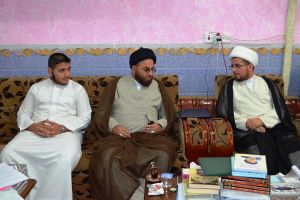 زيارة معتمد المرجعية الدينية العليا للمركز