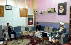 كادر المركز الخبري لشبكة الكفيل العالميَّة في مركز تُراث الحِلَّة