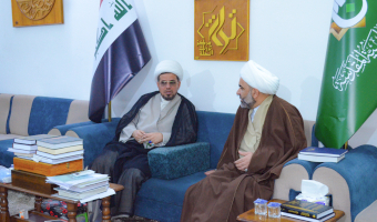الشيخ الكُميتيّ في ضيافة مركز تراث الحلّة