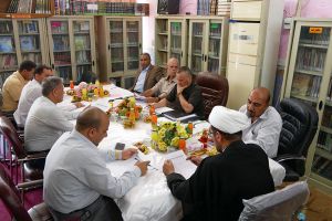 اجتماع الهيأتين الاستشاريَّة والتحريريَّة لمجلَّة تراث الحلَّة.