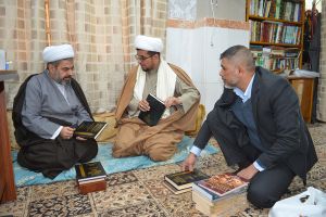 زيارة مكتبة الإمام الحسن عليه السلام في النجف الأشرف