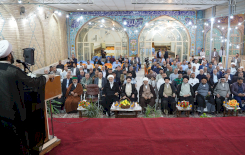 تقرير مصور عن المهرجان السنوي السادس لولادة كريم أهل البيت عليه السلام خلال الحفل الاستذكاري الخاص بآية الله السيد علي شناوة وتوت (قدس سرّه)