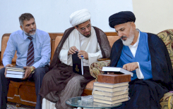 وفد مركز تراث الحلة في رحاب مدرسة أبو طالب (عليه السلام) الحوزوية