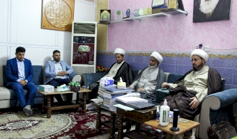 زيارة رئاسة قسم شؤون المعارف الإسلامية والإنسانية مركز تراث الحلة