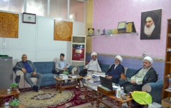 زيارة الشيخ عمار الهلاليّ (دام عزه) لمركز تراث الحِلَّة