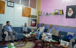 عضو مجلس إدارة العتبة العبَّاسيَّة المقدَّسة في زيارةٍ خاصَّة لمركز تُراث الحِلَّة