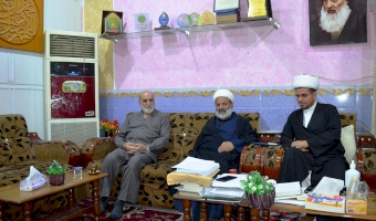 الشيخ عبد الحليم عوض في ضيافة مركز تراث الحِلَّة