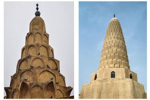 القبتان المخروطيَّـتان في الحِلَّة
