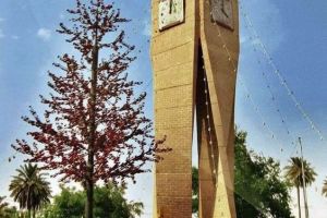 برجُ الساعة مِن مَعالم مدينة الحِلَّة
