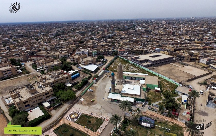 محلات الحلة تصوير جوي - تصوير مركز تراث الحلة