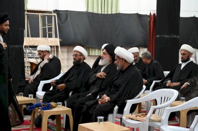 الحفل التأبيني لسنوية العالم الرباني فقيه اهل البيت ( عليهم السلام) المرجع الديني آية الله السيد محمد سعيد الطباطبائي الحكيم (رضوان الله عليه).