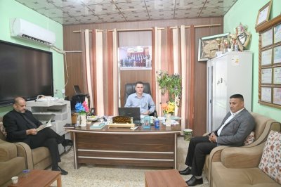 ضمن زياراته الميدانية مركز تراث الجنوب يزور إعدادية الناصرية للبنين