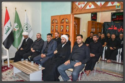 مركز تراث الجنوب يحضر مجلساَ عزاءً حسينيّاً بمناسبة استشهاد الإمام العباس (عليه السلام