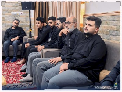 تلبية لدعوة كريمة من معهد القرآن الكريم .. كادر مركز تراث الجنوب يحضر مجلساً حسينيّاً بمناسبة استشهاد الإمام أبي الفضل العباس (ع)