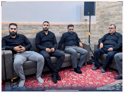 تلبية لدعوة كريمة من معهد القرآن الكريم .. كادر مركز تراث الجنوب يحضر مجلساً حسينيّاً بمناسبة استشهاد الإمام أبي الفضل العباس (ع)