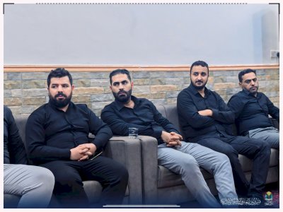 تلبية لدعوة كريمة من معهد القرآن الكريم .. كادر مركز تراث الجنوب يحضر مجلساً حسينيّاً بمناسبة استشهاد الإمام أبي الفضل العباس (ع)