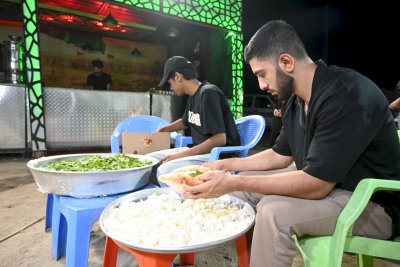 مركز تراث الجنوب .. خدمات متواصلة وموائد عامرة على مدار 24 ساعة