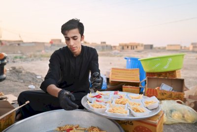 فعاليات موكب (جنوب الولاء لحامل اللواء) الخدمي مستمرة لليوم الثامن على التوالي.