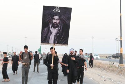 فعاليات موكب (جنوب الولاء لحامل اللواء) الخدمي مستمرة لليوم الثامن على التوالي.