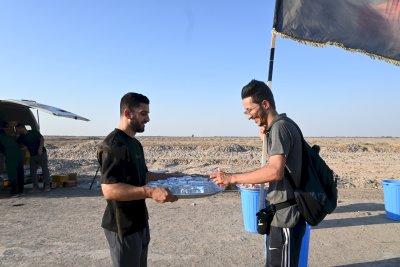 فعاليات موكب (جنوب الولاء لحامل اللواء) الخدمي مستمرة لليوم التاسع على التوالي.