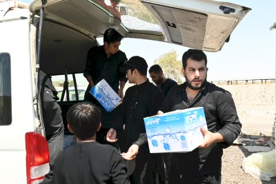 فعاليات موكب (جنوب الولاء لحامل اللواء) الخدمي في اليوم الثالث عشر من شهر صفر الخير 1446ه