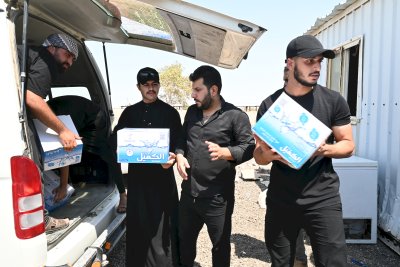 فعاليات موكب (جنوب الولاء لحامل اللواء) الخدمي في اليوم الثالث عشر من شهر صفر الخير 1446ه