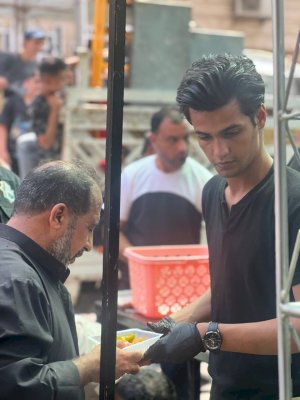 بعد مضي عشرين يوماً في الخدمة .. موكب (جنوب الولاء لحامل اللواء) يختتم فعالياته الخدمية