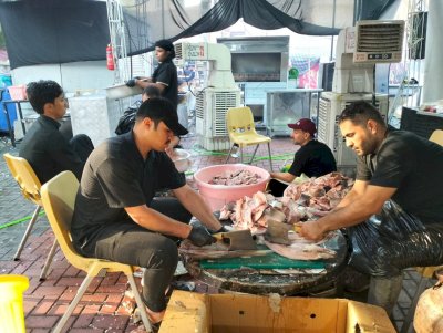 بعد مضي عشرين يوماً في الخدمة .. موكب (جنوب الولاء لحامل اللواء) يختتم فعالياته الخدمية