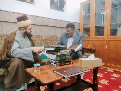 وفد مركز تراث الجنوب يزور مركز إحياء التراث في كربلاء المقدسة لتعزيز التعاون الثقافي