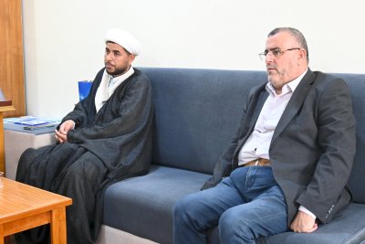 مركز تراث الجنوب يستقبل فضلاء من محافظة المثنى لمناقشة عددٍ من المشاريع العلمية