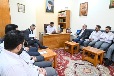 إدارة مركز تراث الجنوب تعقد اجتماعاً مع منتسبيها