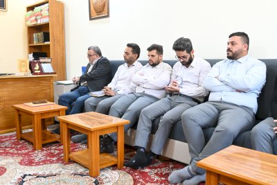 إدارة مركز تراث الجنوب تعقد اجتماعاً مع منتسبيها