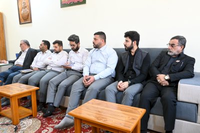 إدارة مركز تراث الجنوب تعقد اجتماعاً مع منتسبيها