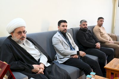 الشيخ الهلاليّ في زيارة تفقدية لمركز تراث الجنوب