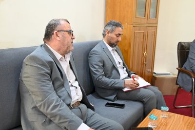 الشيخ الهلاليّ في زيارة تفقدية لمركز تراث الجنوب