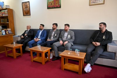 وفد من رئاسة قسم المواقع الخارجية يزور مركزنا
