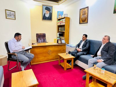 احتفاء بجهد علميّ مشترك.. مركز تراث الجنوب يستقبل الباحث ياسر عبد عكَال الزيّاديّ