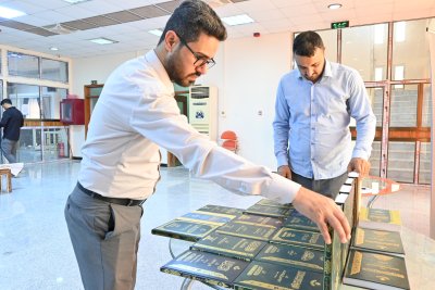 مركز تراث الجنوب يعرض نتاجاته العلمية في ملتقى الغدير الثقافي السنوي بذي قار