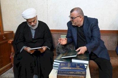 تكريماً لإرثه العلميّ... مركز تراث الجنوب يُحقق شرح نهج البلاغة للشيخ حسن الخويبراويّ ويضعه بين يدي أُسرته ومكتبته العلميّة