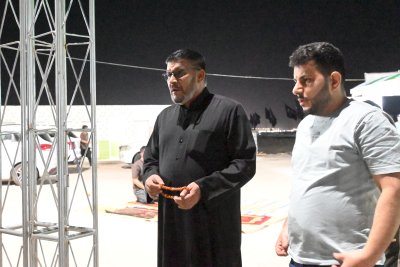 مركز تراث الجنوب يشرع بنصب موكبه الخدمي في عامه الرابع لخدمة زائري الأربعينية
