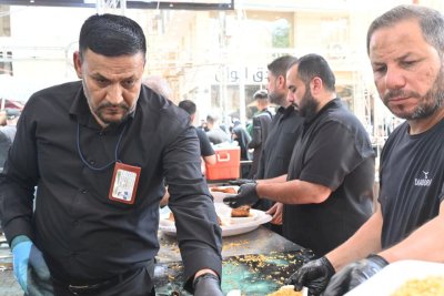بدموع الختام … موكب (جنوب الولاء) ينهي رحلة عشرين يومًا من الخدمة الحسينية