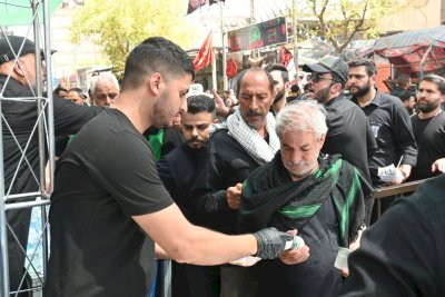 بدموع الختام … موكب (جنوب الولاء) ينهي رحلة عشرين يومًا من الخدمة الحسينية