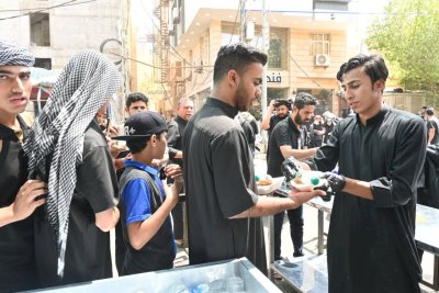 بدموع الختام … موكب (جنوب الولاء) ينهي رحلة عشرين يومًا من الخدمة الحسينية