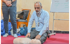 بغية الارتقاء بمستوى الثقافة الصحية لكوادره .. مركز تراث الجنوب يُشارك في دورة الإسعافات الأولية التي تنظمها أكاديمية الكفيل للإسعافات والتدريب الطبي