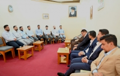 السيد رئيس قسم شؤون المعارف الإسلامية والإنسانية  يحل ضيفًا على مركز تراث الجنوب