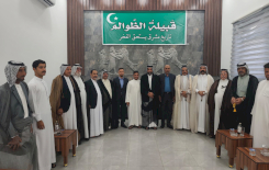 منسقيّة تراث الجنوب في الديوانيّة تلتقي وجهاء عشيرة (الظوالم) وتطّلع على إرثهم التاريخيّ والعلميّ